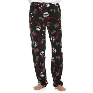 New! Disney Nightmare Before Christmas PJ Fleece Pants